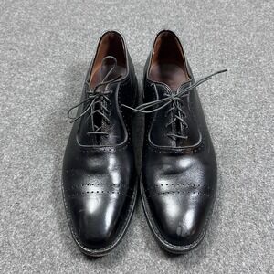 Allen Edmonds Vernon Black Oxford Dress Shoes Men's 8.5 D USA